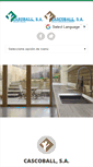 Mobile Screenshot of cascoball.com